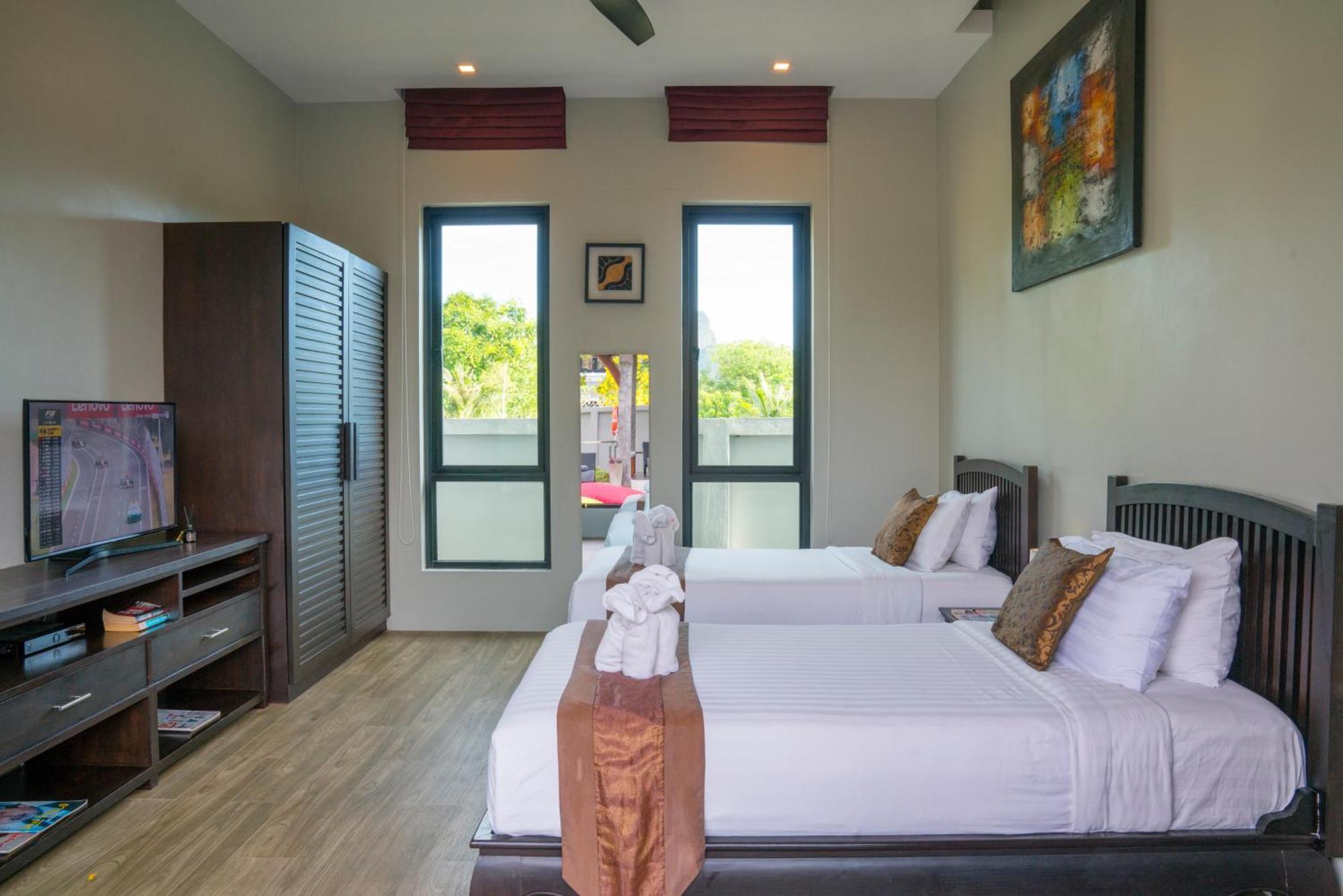 Narintara Private Pool Villas - Free Tuk-Tuk Service To The Beach! Ao Nang Esterno foto